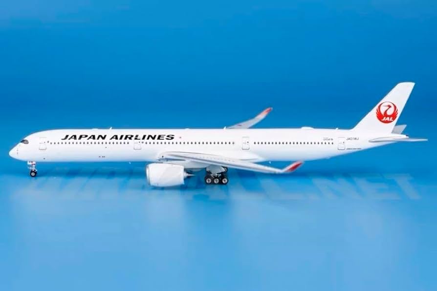 @商品@日本航空A350-1000 1/400特別塗装ジェット 初号機も7月末に終了 JAL “A350-1000導入記念 特別塗装” 消滅